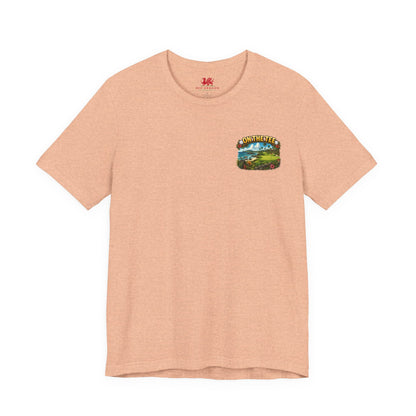 Golf T-Shirt — "On The Tee, Winner of Absolutely F**k All!" Funny Personalized Golf Shirt
