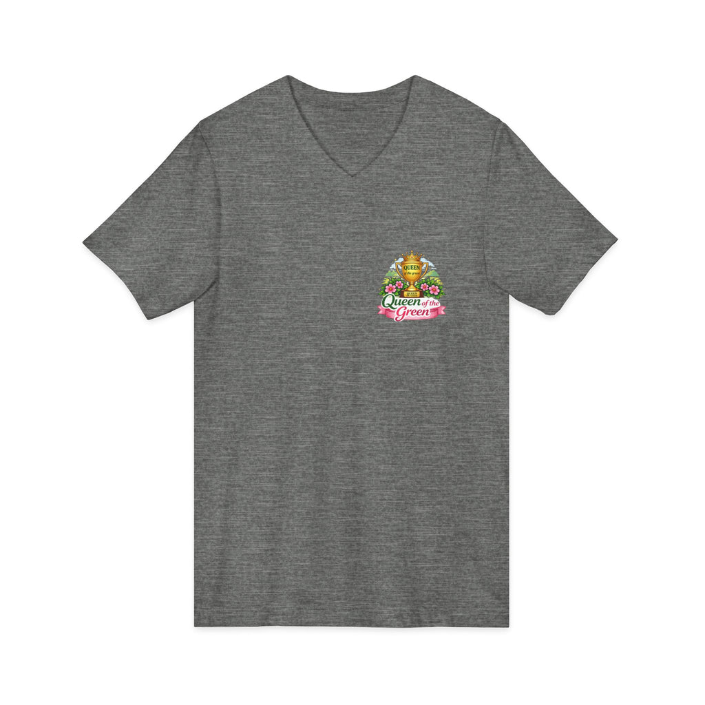 Queen of the Green V-Neck Tee