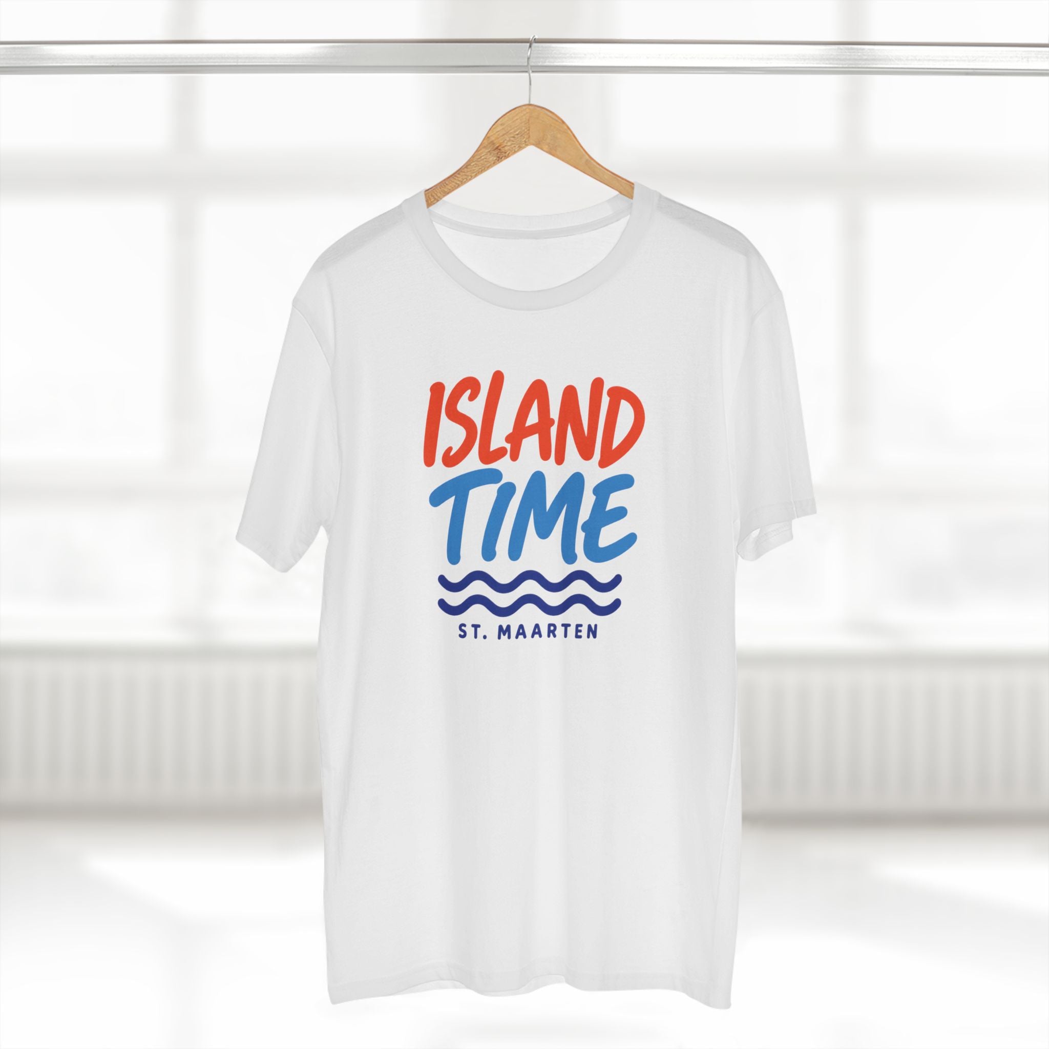 Island Time St. Maarten Premium Cotton T-Shirt