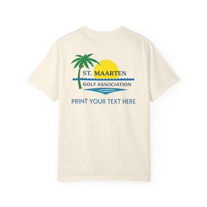 St. Maarten Golf Association T-Shirt — Personalized Resort Golf Tee