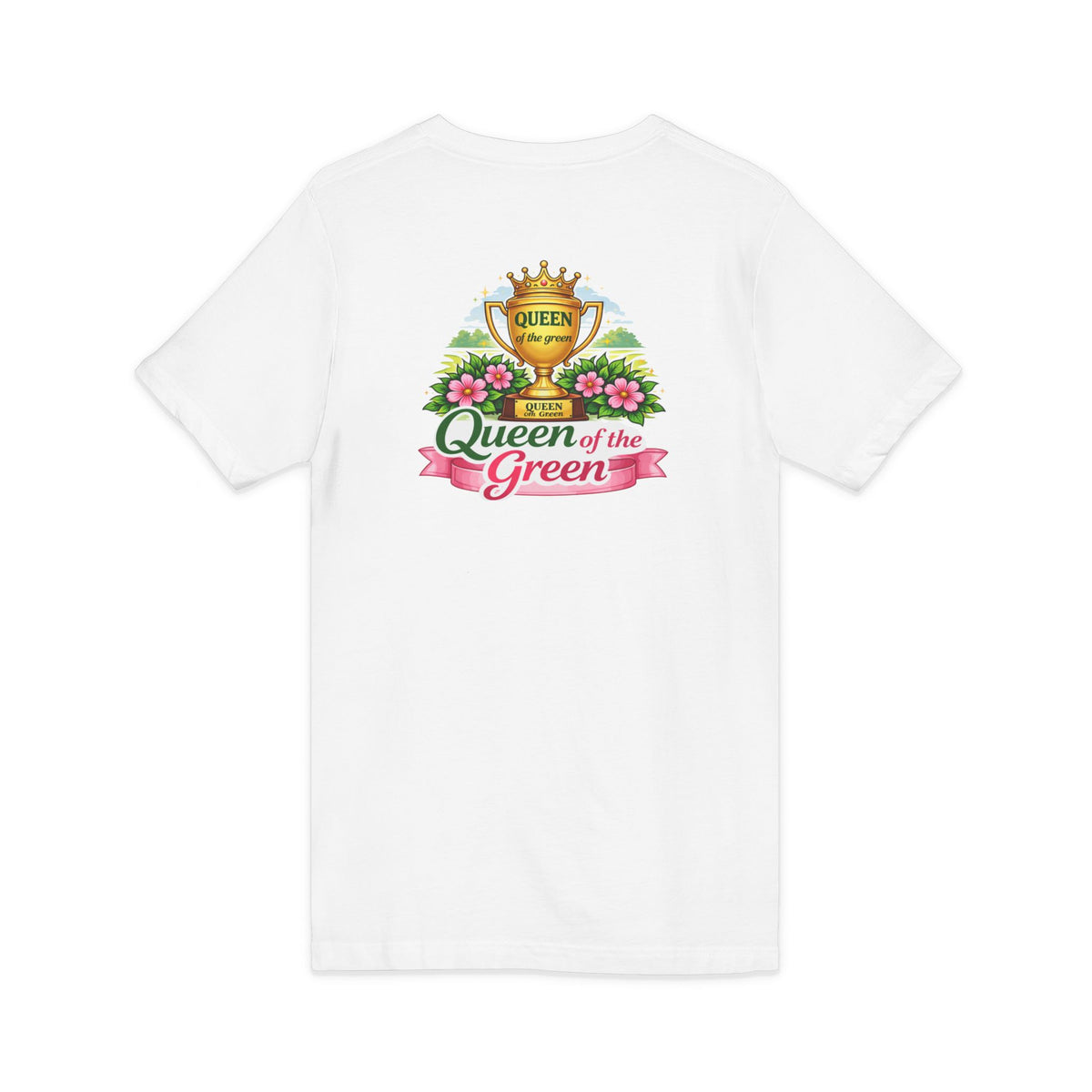 Queen of the Green V-Neck Tee