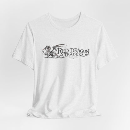 Red Dragon Traders Logo Tee - Vintage Dragon Graphic T-Shirt