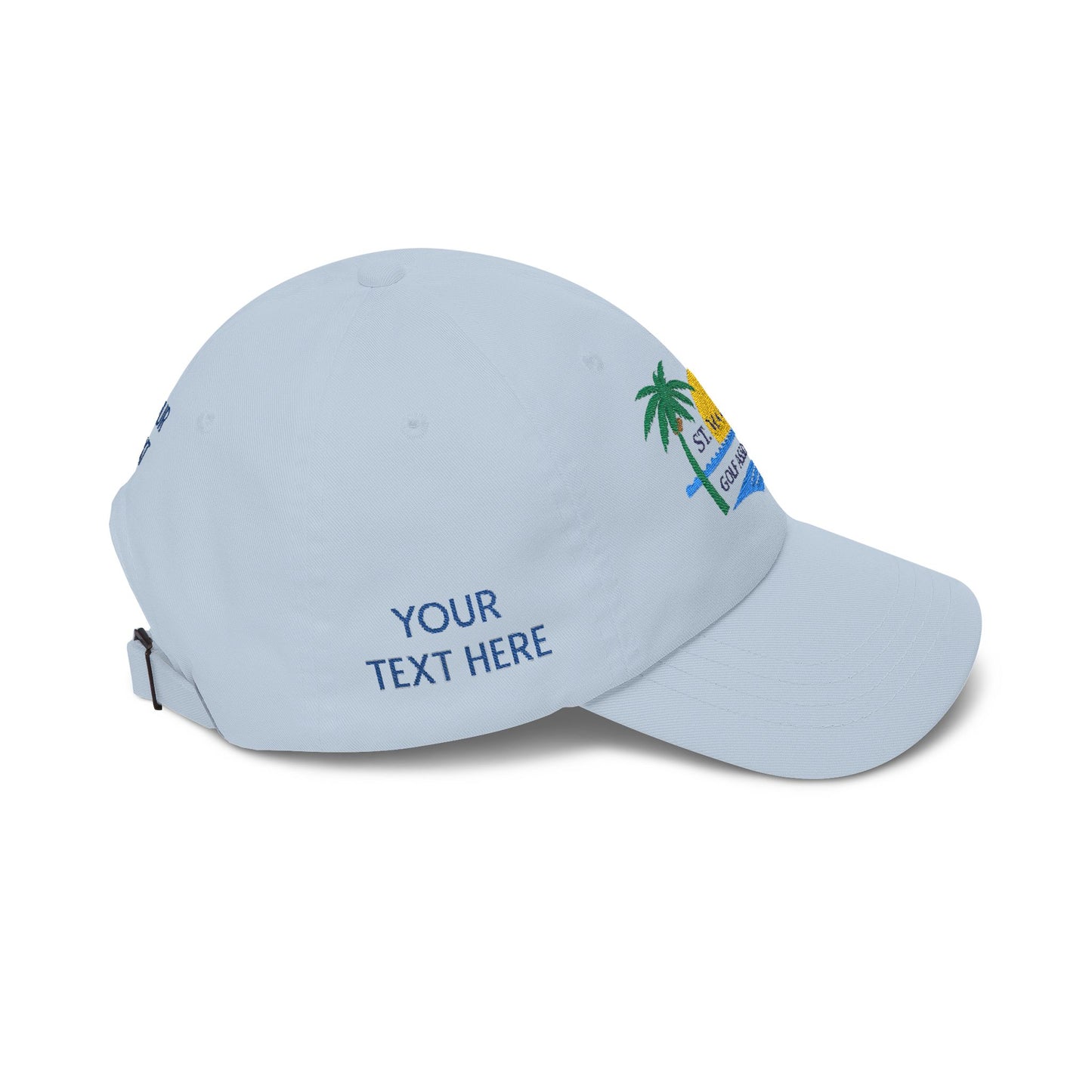 St. Maarten Golf Association Tropical Embroidered Dad Cap