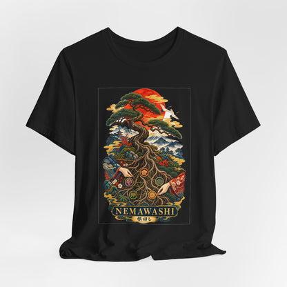 NEMAWASHI – Strong Roots | Premium Japanese Art T-Shirt