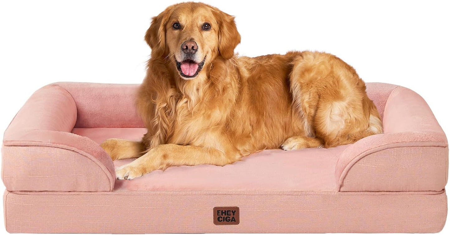 The Pooch Palace: Where Your Medium-Sized Furball Can Snooze Like Royalty on a Waterproof Cloud with a Side of Non-Slip Shenanigans!