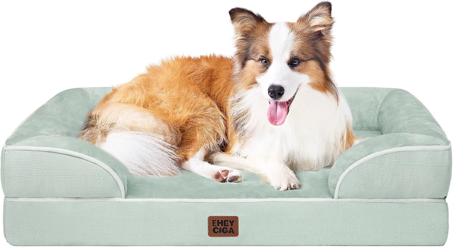 The Pooch Palace: Where Your Medium-Sized Furball Can Snooze Like Royalty on a Waterproof Cloud with a Side of Non-Slip Shenanigans!