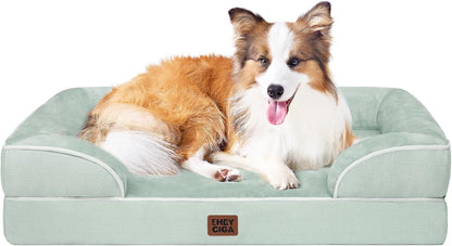 The Pooch Palace: Where Your Medium-Sized Furball Can Snooze Like Royalty on a Waterproof Cloud with a Side of Non-Slip Shenanigans!