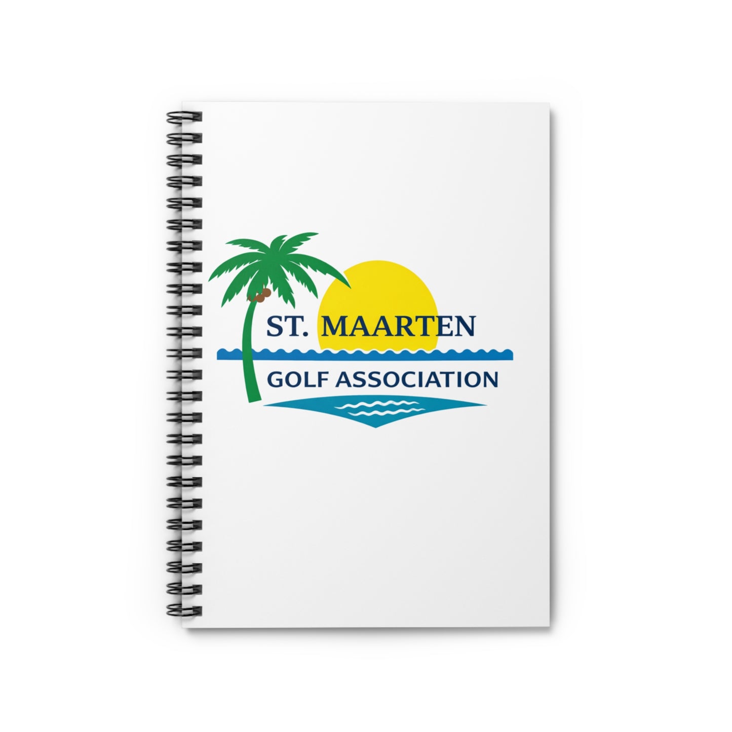St. Maarten Golf Association Spiral Notebook — Ruled Travel Journal