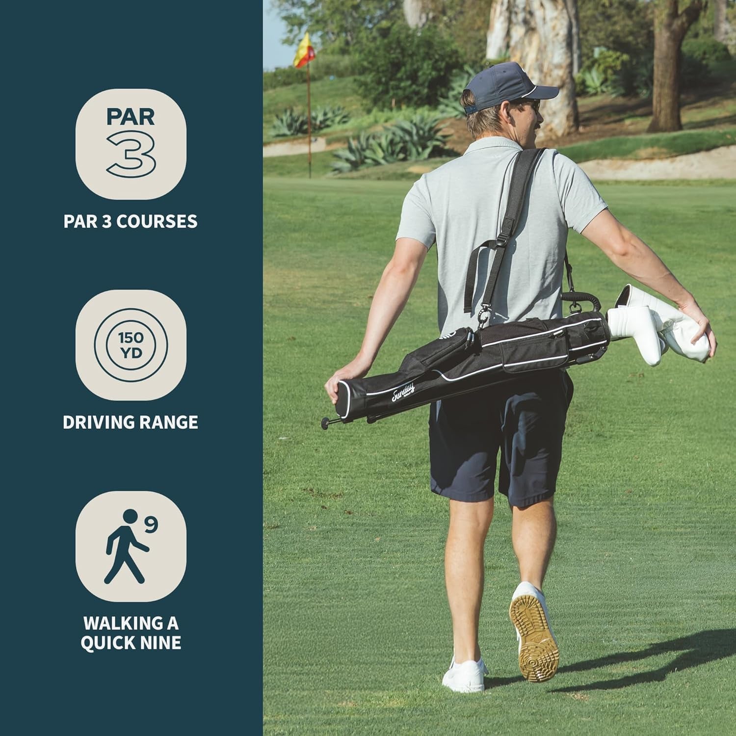 The Original Lightweight  Bag with Stand – Easy to carry and super durable.