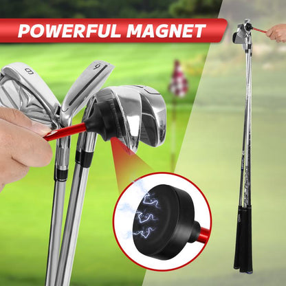 Craftsman Golf Alignment Rod, Alignment Stick, Swing Path Trainer, Magnetic Base, Portable Training Tool for Beginners