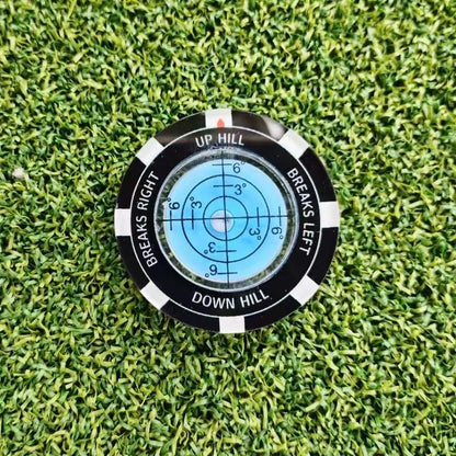 Putt Green Reader Poratble Golf Putting Tool for Golfer Golf Ball Marker High Precision Level Green Reading Aid Golf Accessories