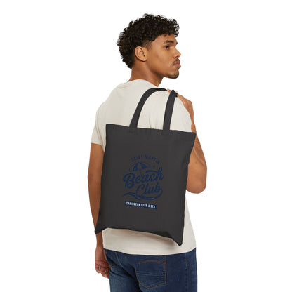 Saint Martin Beach Club Tote, Caribbean Heritage, Retro Island Pride
