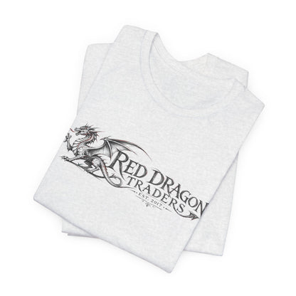 Red Dragon Traders Logo Tee - Vintage Dragon Graphic T-Shirt