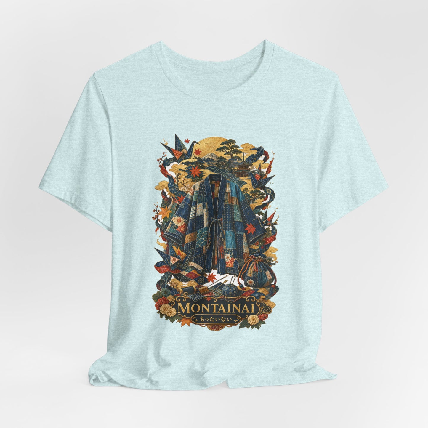 MONTAINAI – Waste Nothing, Value Everything | Premium Japanese T-Shirt