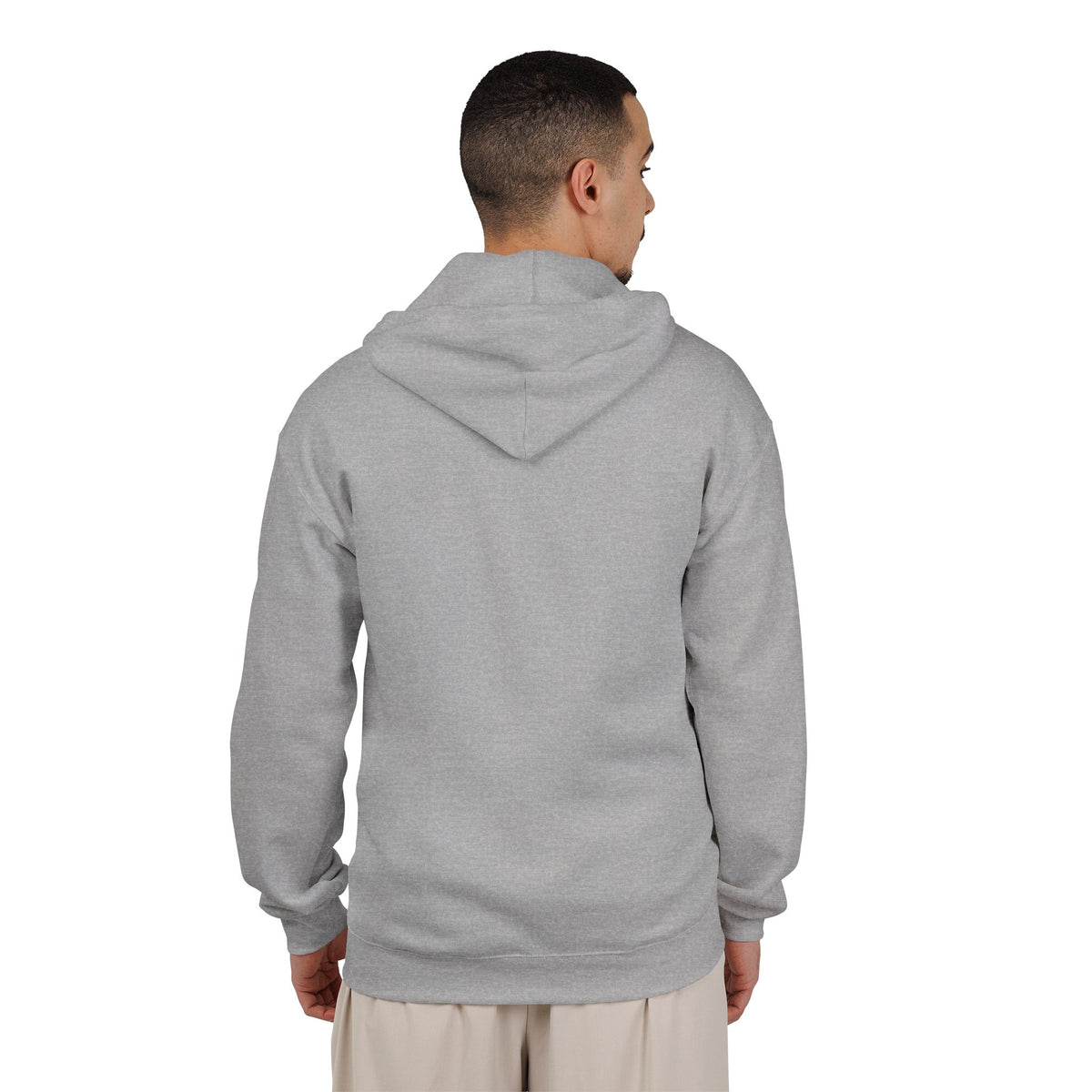 Red Dragon Zip Hoodie — Red Logo Full‑Zip Hooded Sweatshirt