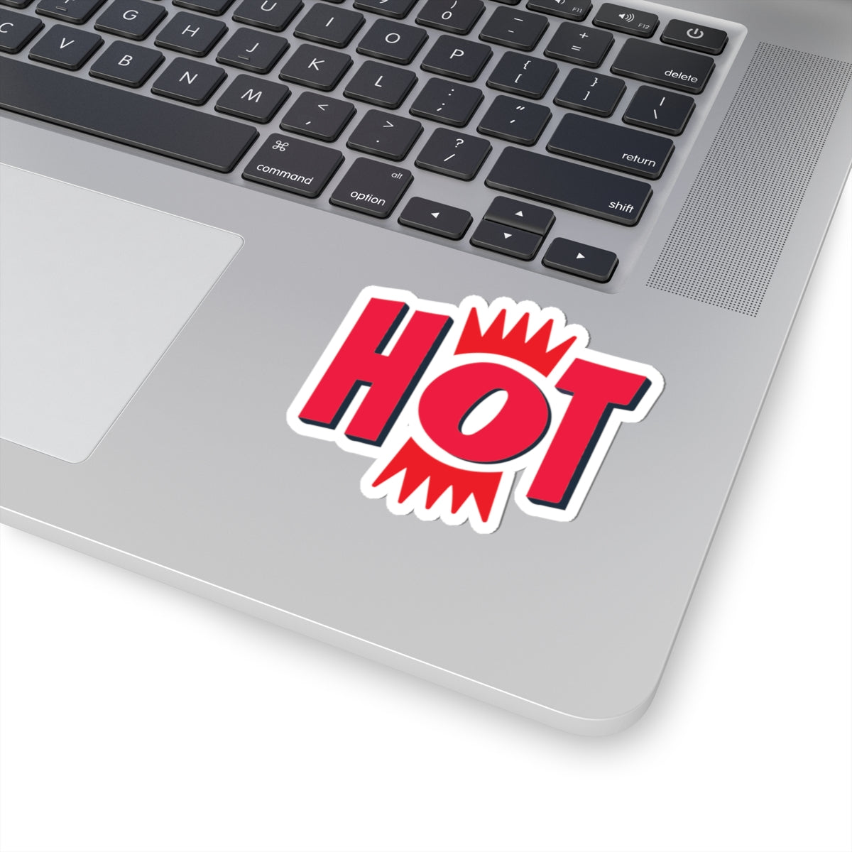 Bold 'HOT' Sticker