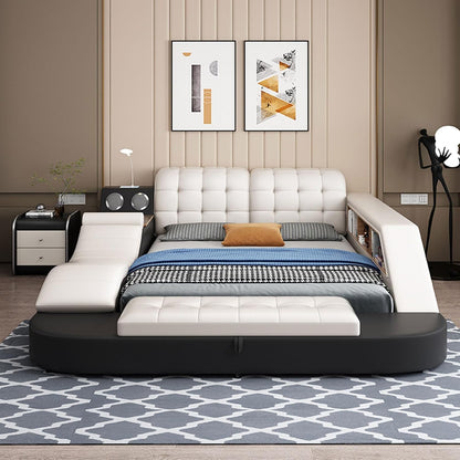 Transform Your Space with the Ultimate Clutter-Free Bed: Stylish, Silent, and Strong!