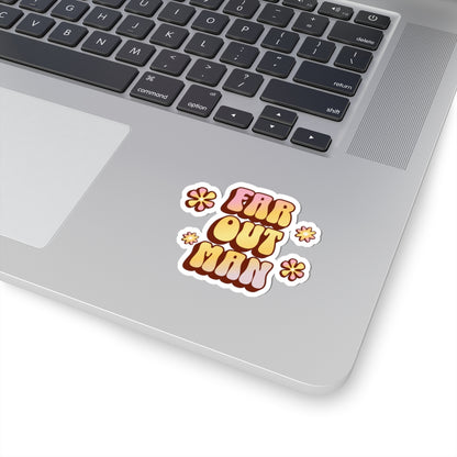 Funky Flower Power Sticker