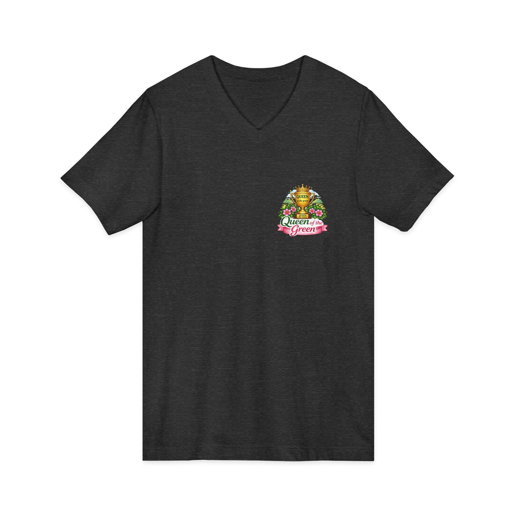Queen of the Green V-Neck Tee