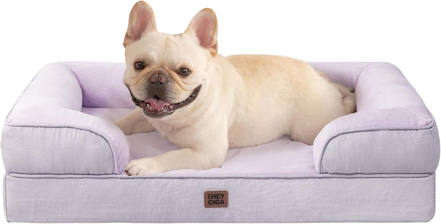 The Pooch Palace: Where Your Medium-Sized Furball Can Snooze Like Royalty on a Waterproof Cloud with a Side of Non-Slip Shenanigans!