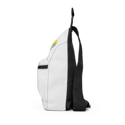St. Maarten Golf Association Sling Bag – Tropical Palm Logo Crossbody Pack