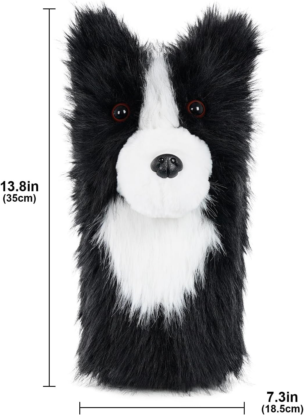  "Border Collie" Driver head cover.