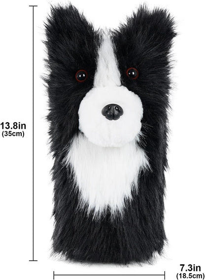  "Border Collie" Driver head cover.