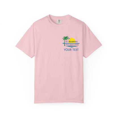 St. Maarten Golf Association T-Shirt — Personalized Resort Golf Tee