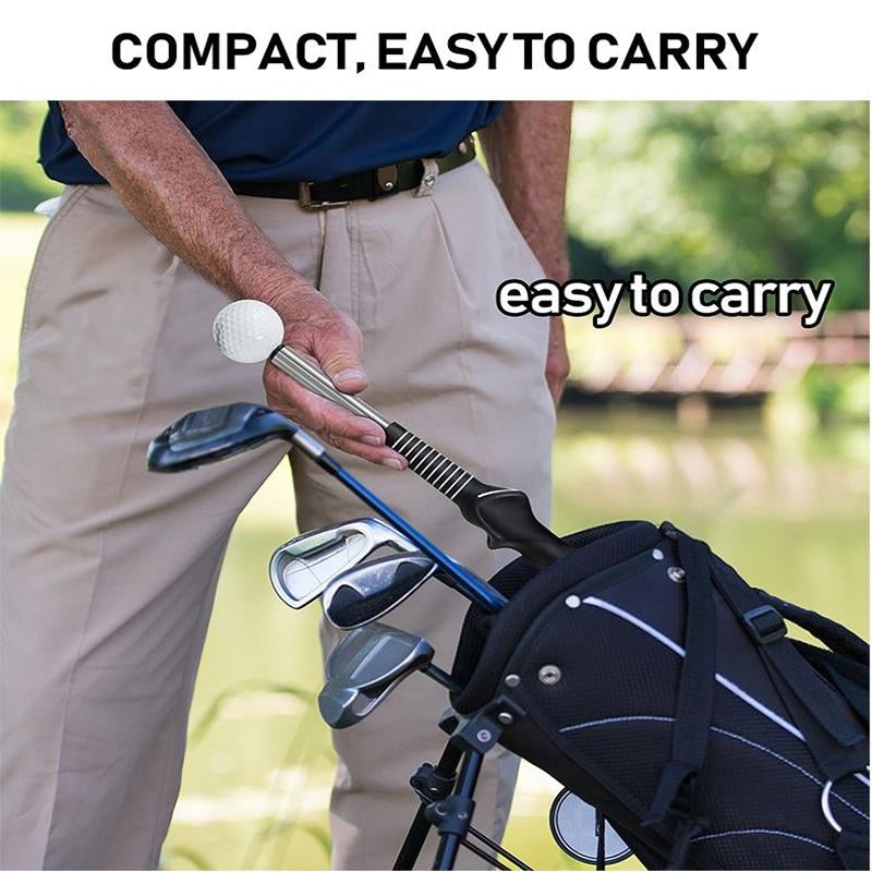 Golf Swing Practice Stick Adjustable Golf Indoor Swing Trainer Left Handed Right Handed Grip Golf Action Practice Tool
