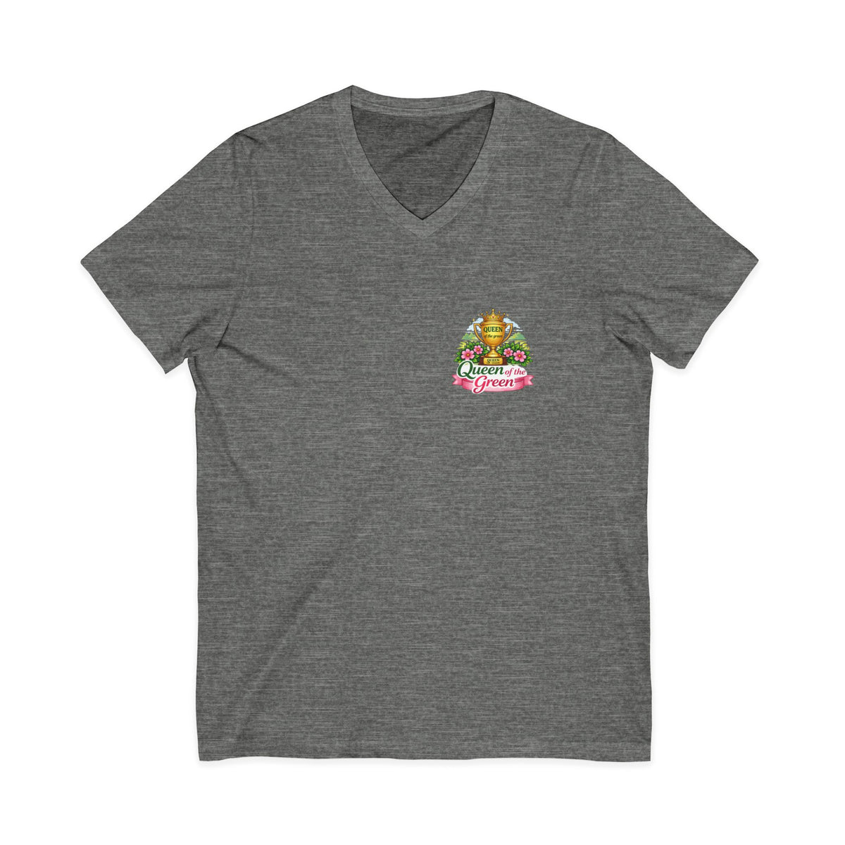 Queen of the Green V-Neck Tee