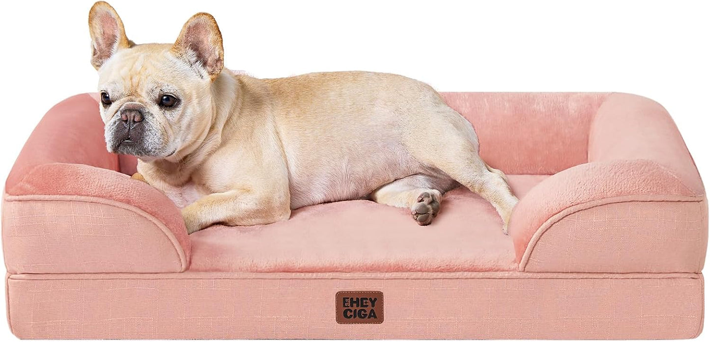 The Pooch Palace: Where Your Medium-Sized Furball Can Snooze Like Royalty on a Waterproof Cloud with a Side of Non-Slip Shenanigans!