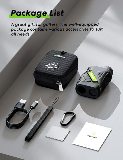 Golf Wizard: The 1200-Yard Magic Eye with Vibration and a Magnetic Personality for Finding Flags and Avoiding Trees!