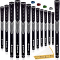 Upgrade Your Game with  Classic Rubber Golf Grips - 13 Pack of High Feedback, Non-Slip Comfort! 