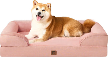 The Pooch Palace: Where Your Medium-Sized Furball Can Snooze Like Royalty on a Waterproof Cloud with a Side of Non-Slip Shenanigans!