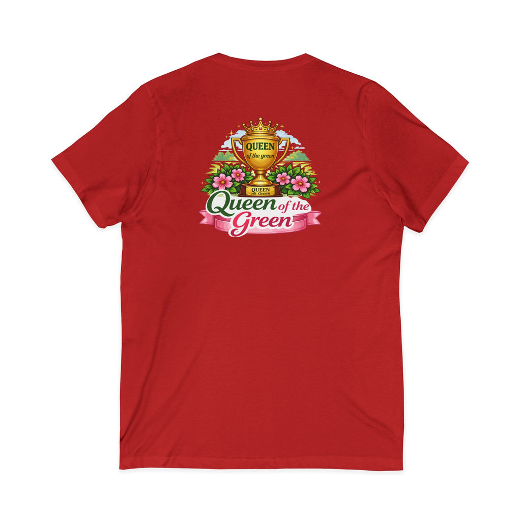 Queen of the Green V-Neck Tee