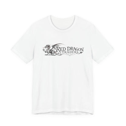 Red Dragon Traders Logo Tee - Vintage Dragon Graphic T-Shirt