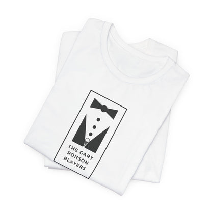 Tuxedo Logo Tee — "The Gary Ronson Players" Vintage Band T‑Shirt
