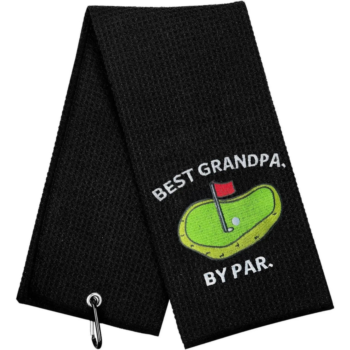 Stylish Cartoon & Letter Print Golf Towel - Soft, Portable Golf Accessory for Men & Women - Perfect Golf Gift!