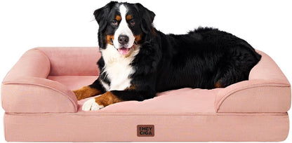 The Pooch Palace: Where Your Medium-Sized Furball Can Snooze Like Royalty on a Waterproof Cloud with a Side of Non-Slip Shenanigans!