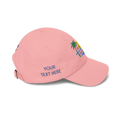 St. Maarten Golf Association Tropical Embroidered Dad Cap