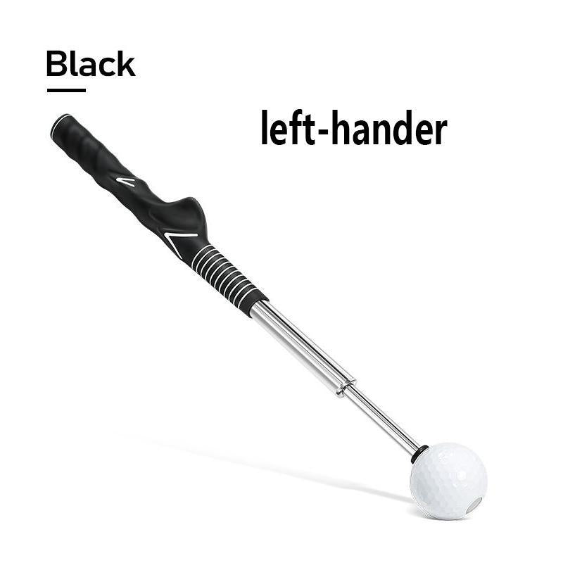 Golf Swing Practice Stick Adjustable Golf Indoor Swing Trainer Left Handed Right Handed Grip Golf Action Practice Tool