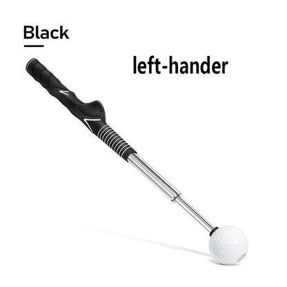 Golf Swing Practice Stick Adjustable Golf Indoor Swing Trainer Left Handed Right Handed Grip Golf Action Practice Tool
