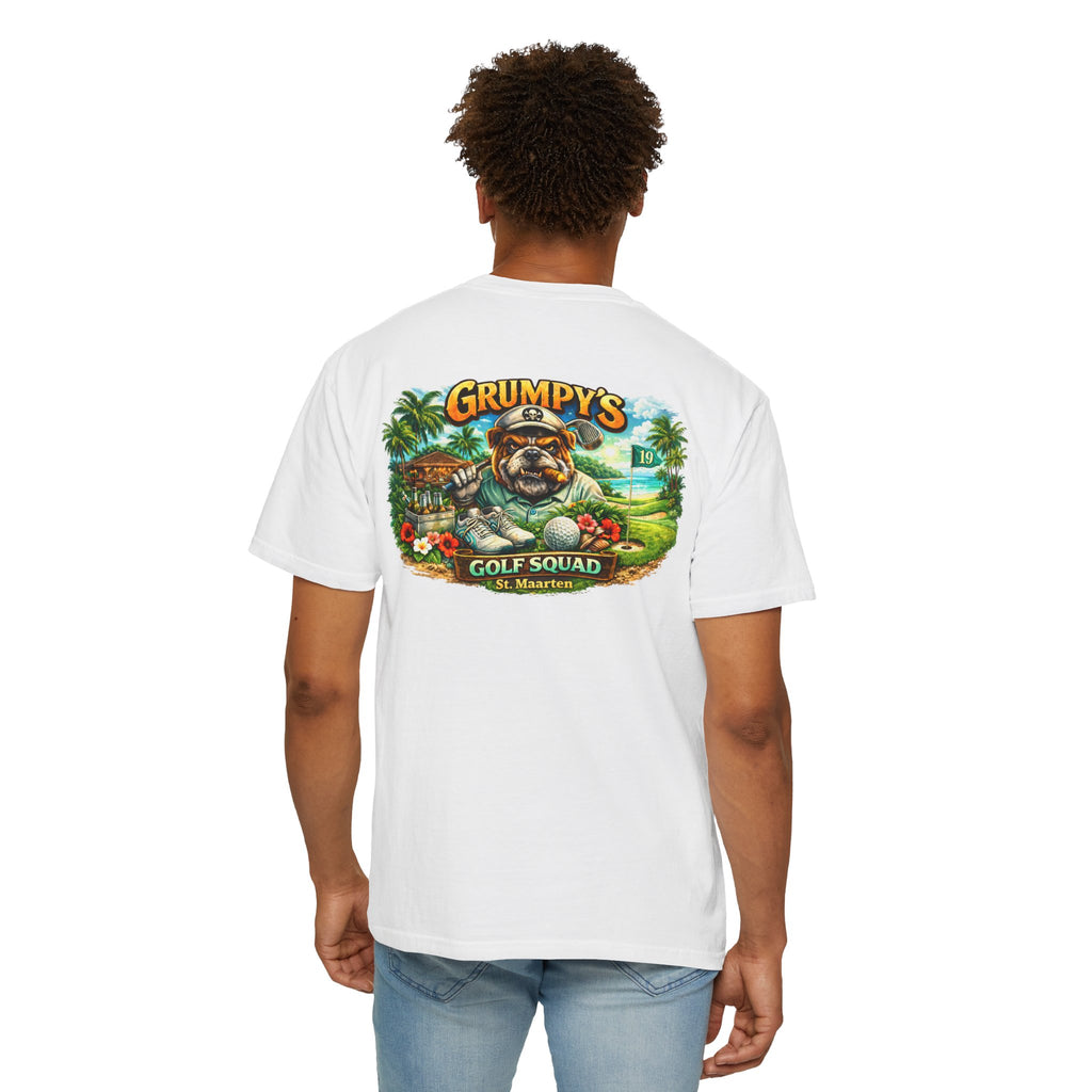 Blue Jean Grumpy's Golf Squad T‑Shirt, t-shirt product image 4, size S.