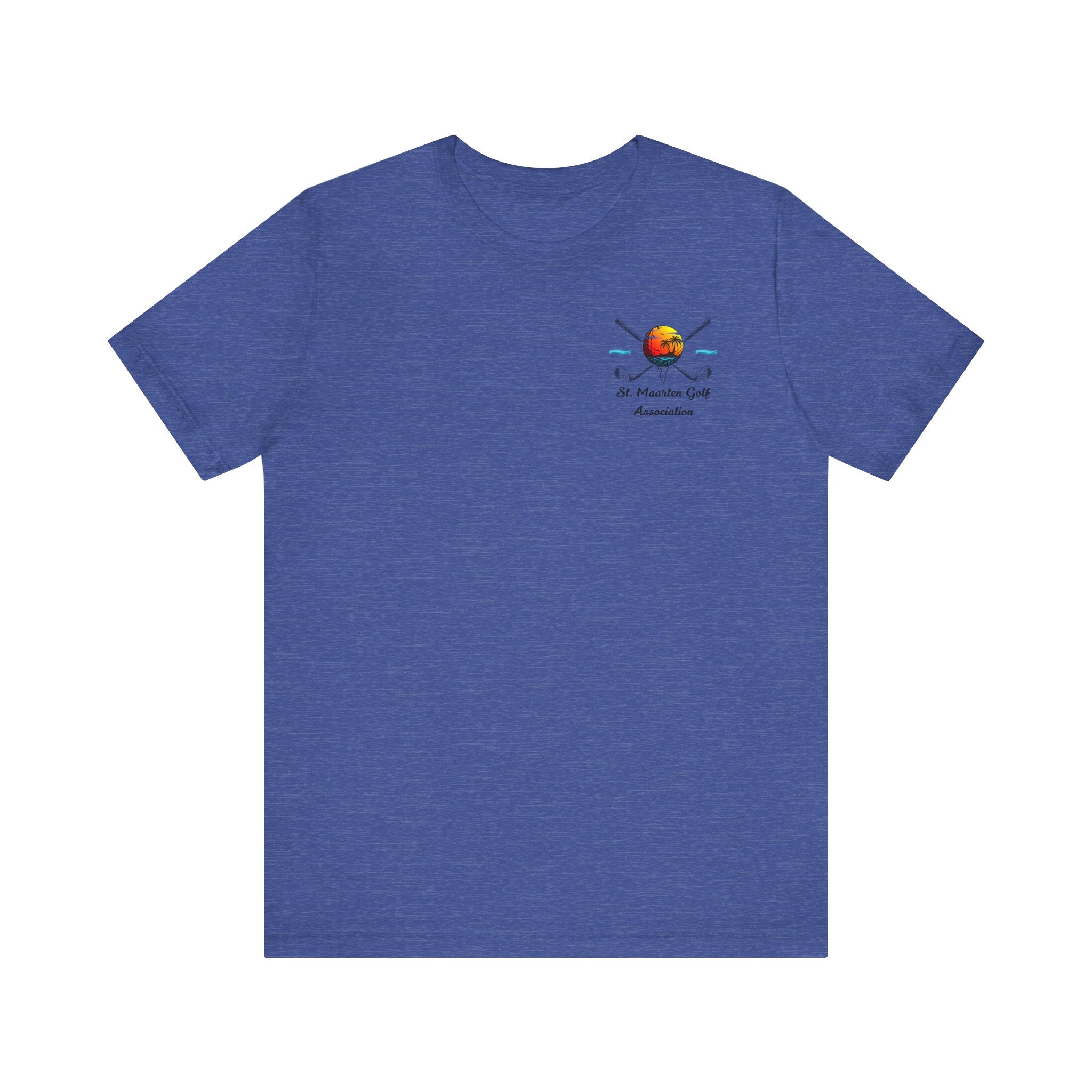 Soft Cream Sint Maarten Golf Association Tee – Island Sunset, t-shirt product image 12, size M.