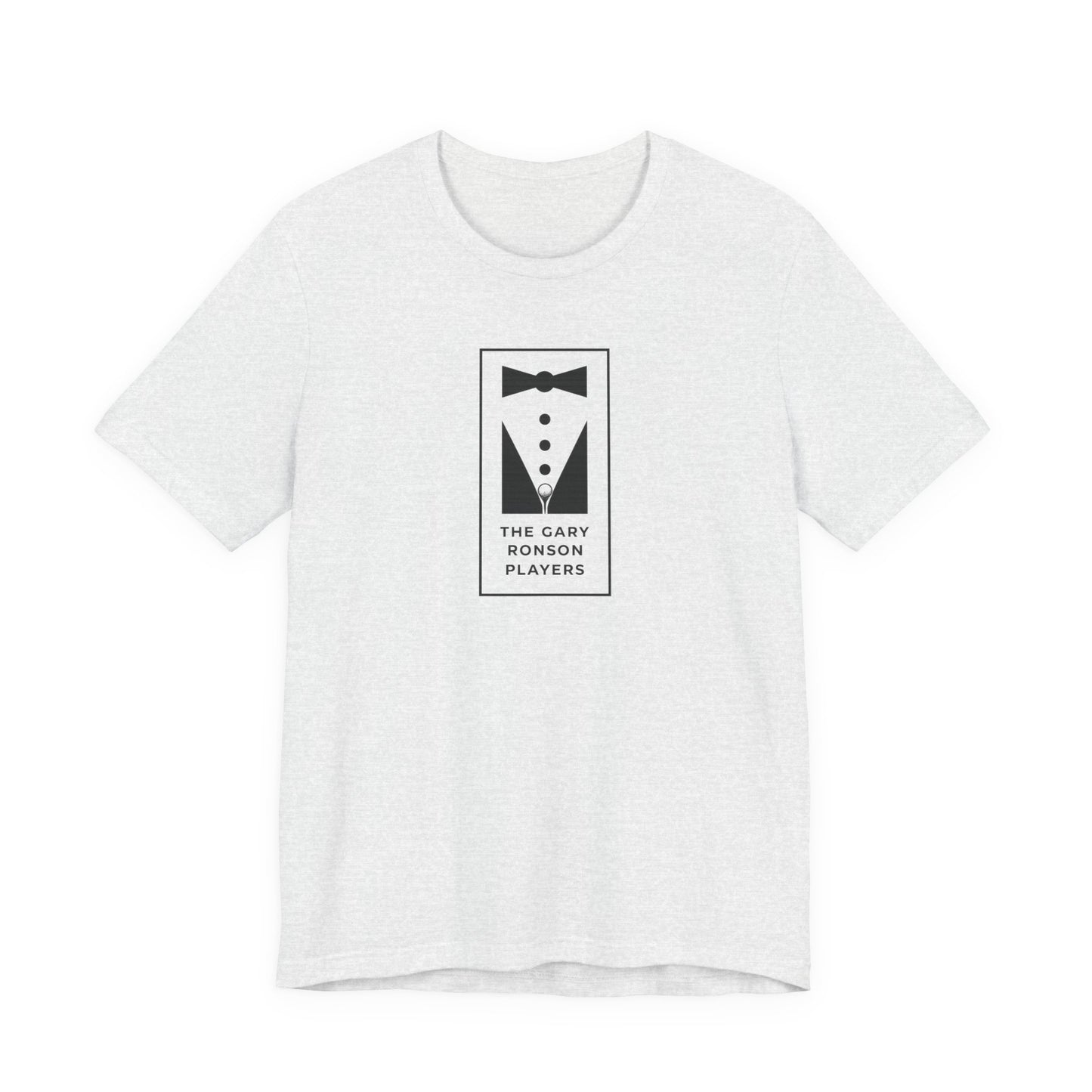 Tuxedo Logo Tee — "The Gary Ronson Players" Vintage Band T‑Shirt