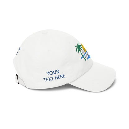 St. Maarten Golf Association Tropical Embroidered Dad Cap