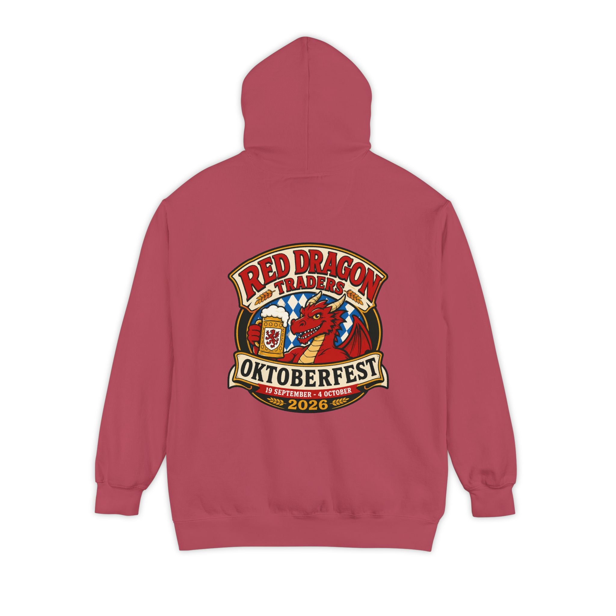 Red Dragon Oktoberfest 2026 Garment-Dyed Hoodie