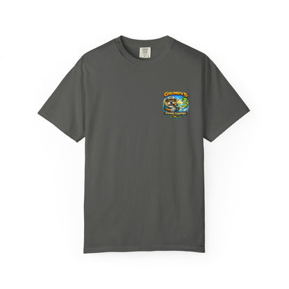 Grumpy's Fishing Charters T-Shirt — "Getting Hooked & Hammered" Graphic Tee