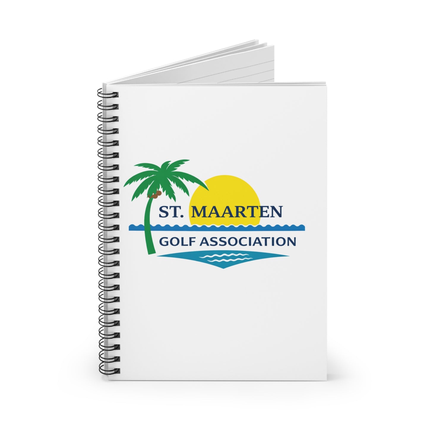 St. Maarten Golf Association Spiral Notebook — Ruled Travel Journal
