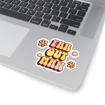 Funky Flower Power Sticker
